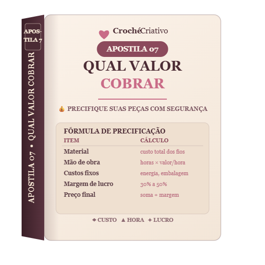 Mockup Apostila Qual Valor Cobrar