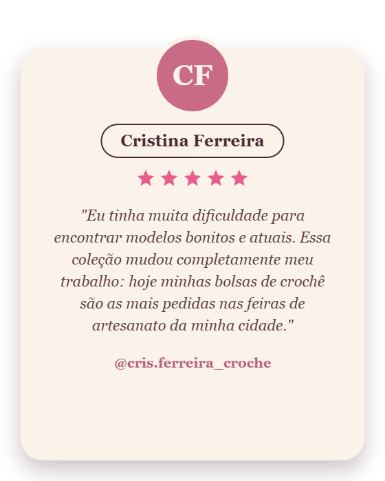 Depoimento de cliente 3 sobre o resultado com as bolsas