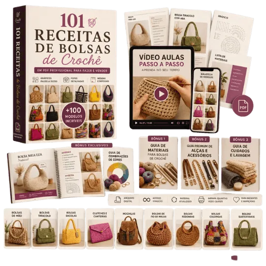 Mockup do plano completo com receitas e bônus